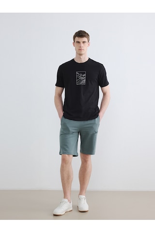 Lcwaıkıkı Classic Yeşil Regular Fit Erkek Kargo Şort