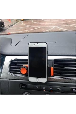 Space Sarı Telefon Tutucu 1