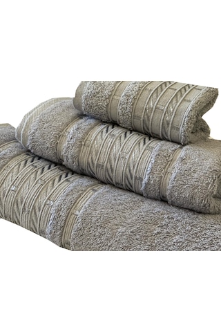 Goldroom 4 Parça Havlu Seti Kahve