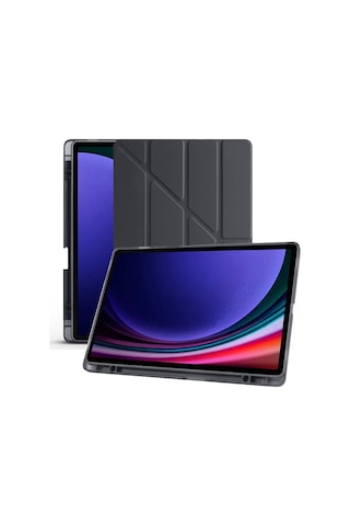Samsung Galaxy Uyumlu Tab S9 Plus X810 12.4 İnç Katlanabilir Kalemlikli