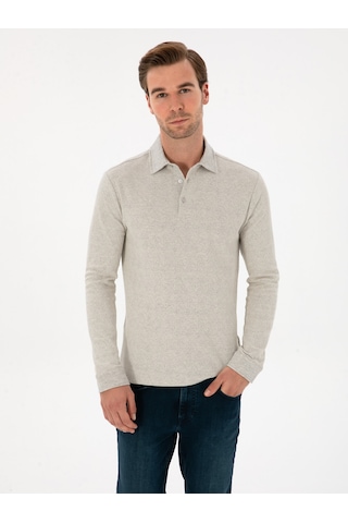 Cacharel Erkek Taş Sweatshirt 50311374-vr049 Gri
