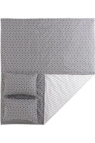 Soley Mix & Match Blanj %100 Pamuklu Çift Kişilik Nevresim Seti Antrasit
