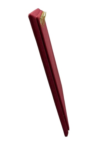 Süet Kumaş Bordo Renk 20/16 Cm Ayaklı Kanca Bileklik Sergileme Standı Çok Renkli