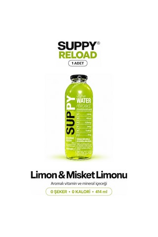 Suppy Vitamin Water Reload 414 Ml