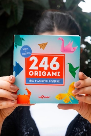 Origami 246 Kağıt Katlama Sanatı Ebru/Geometrik