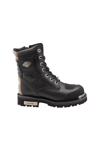 Harley Davidson Rıddıck Kadın Siyah Crazy Deri Bot-siyah Siyah