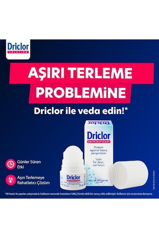 Aşırı Terleme Önleyici Antiperspirant Roll-on 20ml