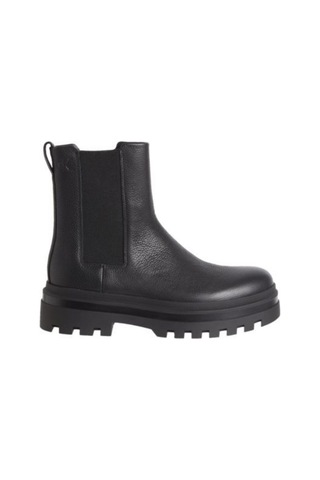 Calvin Klein Lugged Chelsea Boot Hıgh Lth-10218 Black