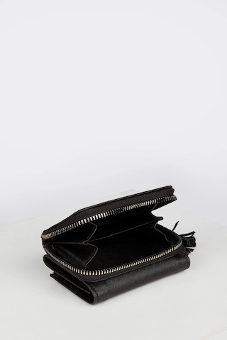 Siyah Püskül Detaylı Bayan Cüzdan - Ol-1059 Siyah