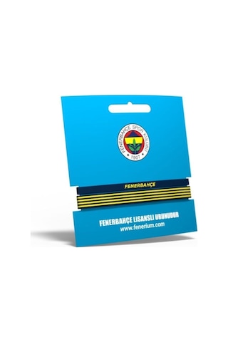 Fenerbahçe 2'li Lacivert Bileklik Kişiye Özel Kutulu 001