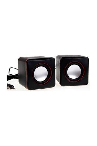 Kablolu Aux Usb Mini Multimedia Hoparlör Aux Girişli Usb Kablolu Pc Laptop Speaker Ses Sistemi 1+1 Sku: Smgstk861bdde226