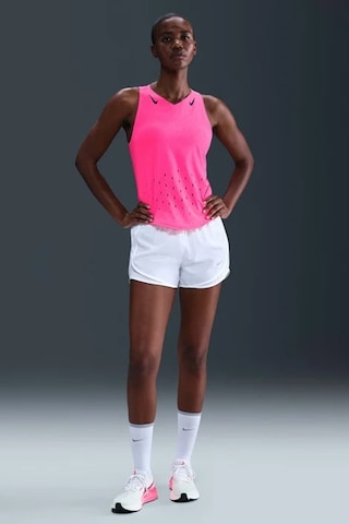 Nike Dri Fit Aeroswift Running Adv Singlet Tank Top Pink Lazer Kesim Koşu Atleti Pembe