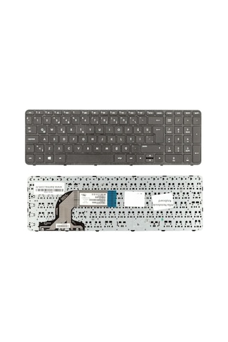 HP Uyumlu 15R 15-R 15-R000 15-R100 15-R200 Notebook Klavyesi (Siyah Tr) - 547983798