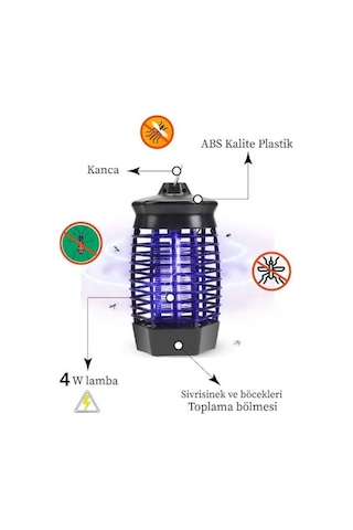 Elektrikli Sinek Öldürücü Cız Lamba