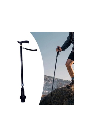 Dolıty Trekking Direkleri Dış Mekan Tırmanışı Siyah Siyah