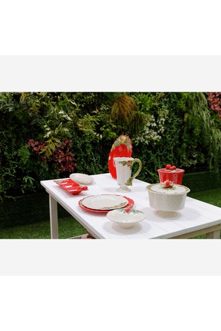Beyaz Seramik Yemek Tabağı 29,5 Cm