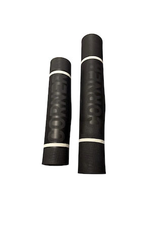 Cornerspor Koşu Bandı Minderi & Mat 75 Cm 190 Cm 1 Cm Siyah