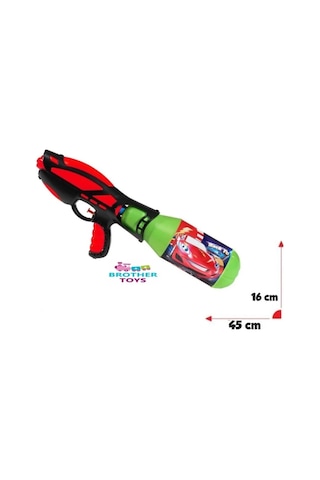 Araba Desenli 500 Ml. Depolu 45 Cm. Boyunda Kaliteli Oyuncak Su Tabancası