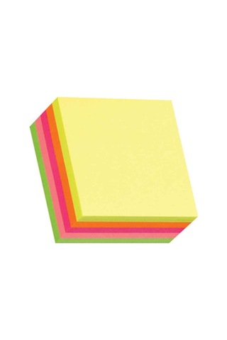 187613 Stıckn 50x50 Neon 5 Renk Küp 250 Yaprak Yaprak