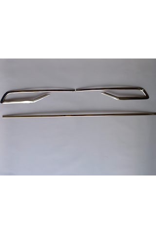 Volkswagen Taigo Krom Reflektör Çerçevesi 3 Parça 2022 Ve Üzeri Paslanmaz Çelik