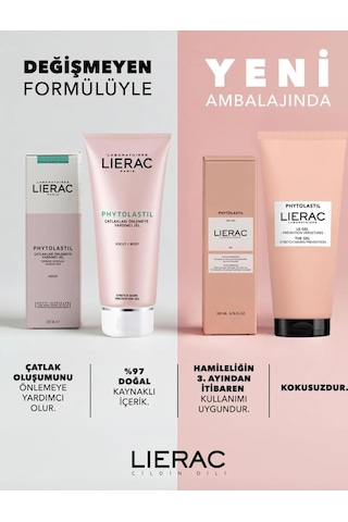 Lierac Phytolastil Gel Çatlak Kremi 200 Ml, 3701436932084