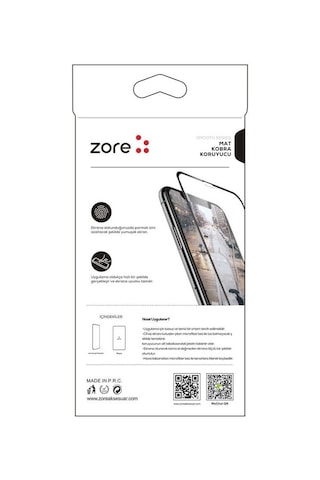 Apple Uyumlu iPhone 7 Zore Mat Kobra Ekran Koruyucu