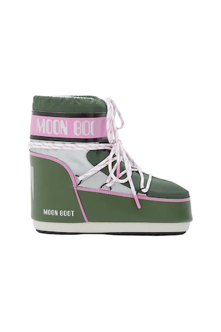 Gh01 Forest Green - Silver - Pink Bot Kadın 80d1409650 Moon Boot Icon Low Space Racing Çok Renkli