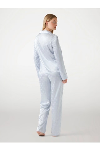 Guess Sylvie Kadın Mavi Pijama Seti O5bx05w4732-fbcw Mavi