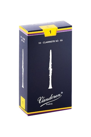 Vandoren Cr101 Classic Bb 1 Numara Klarnet Kamışı-10 Lu Kutu