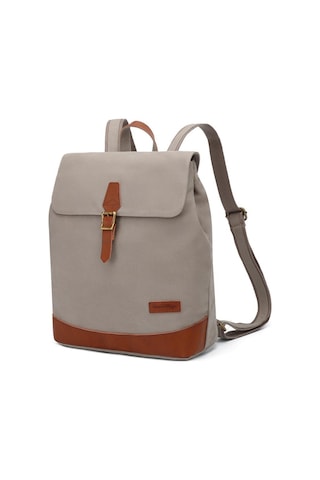 Kanvas Kumaş Kadın Sırt Çantası Smart Bags 1329 Gri