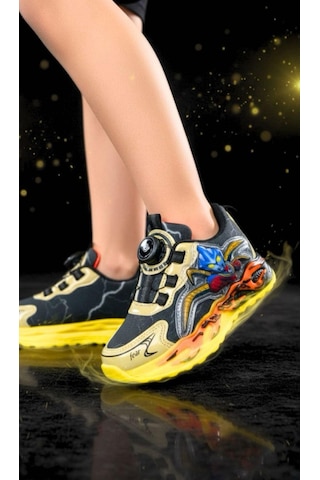 Gala Akıllı Bağcık Karakter Baskılı Erkek Çocuk Sneaker Sarı