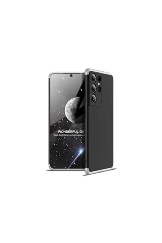 Samsung Galaxy Uyumlu S21 Ultra Kılıf Zore Ays Kapak