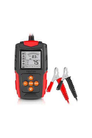 Lemestar "profesyonel Akü Test Cihazı - Hızlı Cca, Voltaj Ve Direnç Ölçümü, Geniş Uyumluluk"