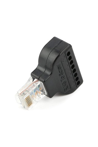 Lexroo Rj45 To Screw Terminal Vidalı Klemens Çevirici