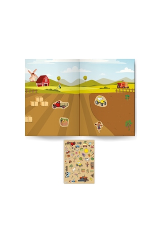 500 Sticker Kitabım Taşıtlar