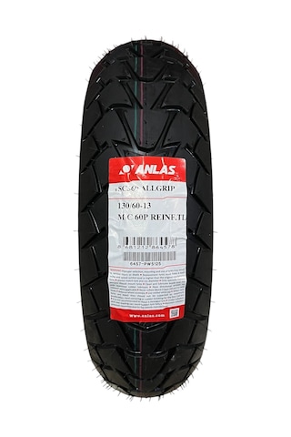 Motosiklet Dış Lastik 130/60-13 Sc-360 Anlas Tubeless 2025 51. Hafta Üretim