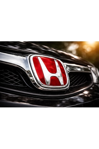 Honda Civic Fd6 2006-2012 Model Uyumlu Ön Kırmızı Logo Oem Kalite 0