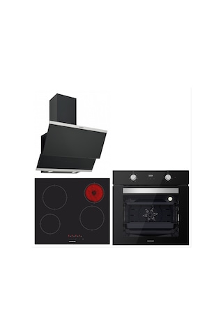 Silverline BO6502B02 - VC5446B01 - 3420 Classy 60 Ankastre Set
