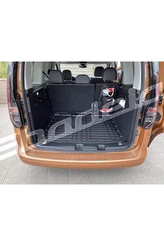 Vw Caddy 2021-2023 Arası 3d Kauçuk Bagaj Havuzu Kokusuz Badela