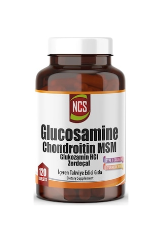 Ncs Glucosamine Chondroitin Msm 120 Tablet Collagen Glukozamin