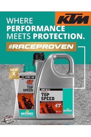 Ktm 125/250/300 Motorex 2t Şanzuman Yağı 4lt