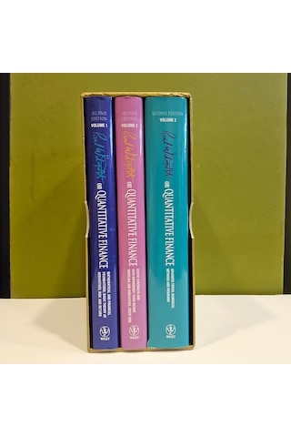 Paul Wilmott On Quantitative Finance, 3 Volume Set + Ad Cd Eki - Kutulu Set