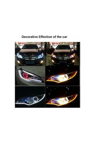 Açılış Animasyonlu Audi Tip Kayar Sinyalli Gündüz Ledi 30cm