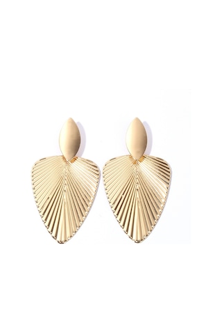 Skycity Glamgeo Moda 12 Çift Altın & Gümüş Küpe Seti, Şık Ve Çarpıcı Tasarımlar Gold