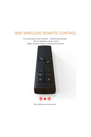 Moveevo Kablosuz Ppt Kumandasý - Usb Þarjlý, 200m Mesafe, Sayfa Geçirme, Iþýk Gösterge, Sesi Kontrol Siyah