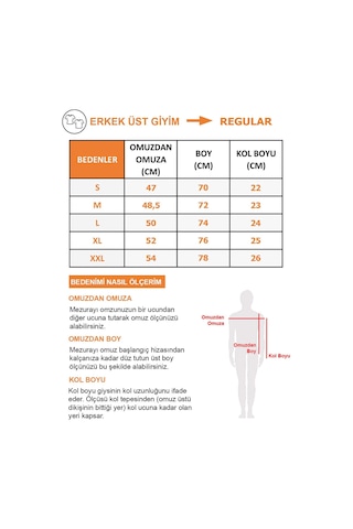Solo Erkek %100 Organik Pamuklu Kalın Dokulu Comfort Fit Bisiklet Yakalı Grimelanj T-shirt
