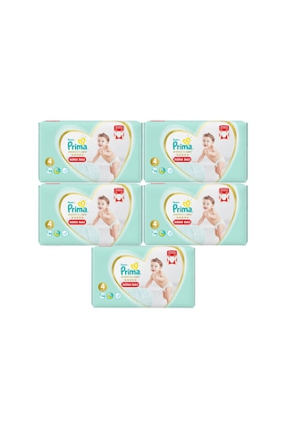Prima Premium Care Külot Bebek Bezi Beden:4 (9-15Kg) 220 Adet Meg
