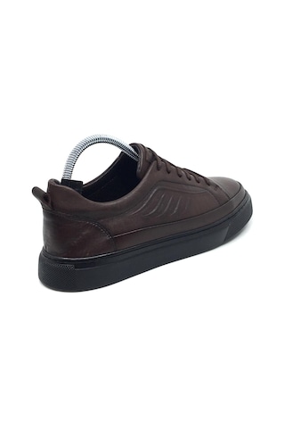Taşpınar %100 Hakiki Deri Erkek Yazlık Rahat Günlük Sneaker Ayakkabı 40-44 Kahverengi