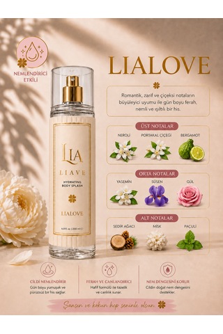 Lıalove Vücut Spreyi 200 Ml