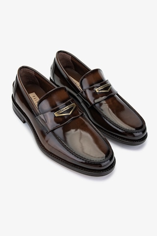 Valmenti Erkek Hakiki Deri Taba Loafer Ayakkabı 1016 133 Erk Ayk Sk24-25 Vıskı Acma Taba